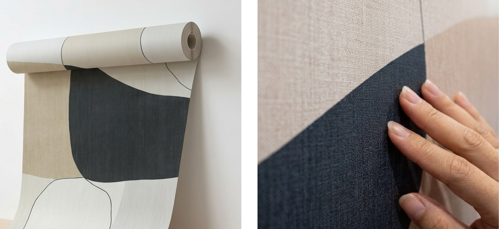 Wallpaper design roll